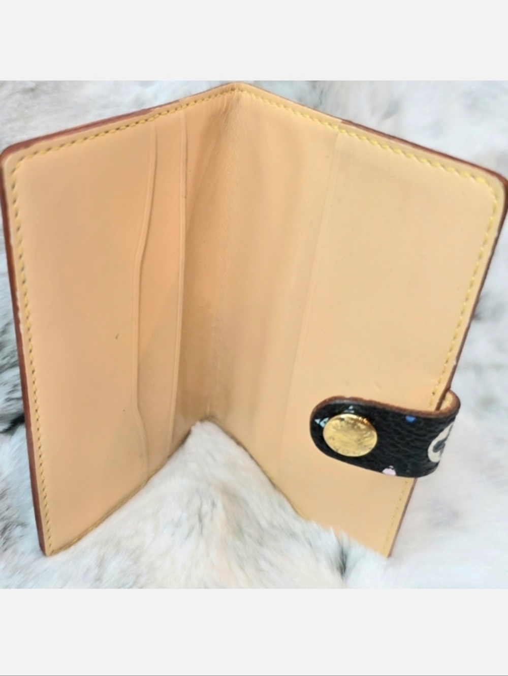 🌺 Louis Vuitton Monogram Multicolore Carnet de Bal Mini Agenda/Card Case AUTH - Picture 7 of 12